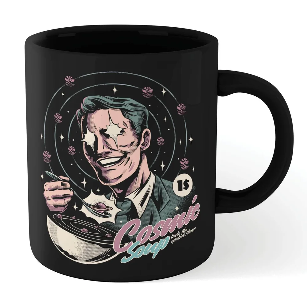 Ilustrata Cosmic Soup Mug - Black Afbeelding 1