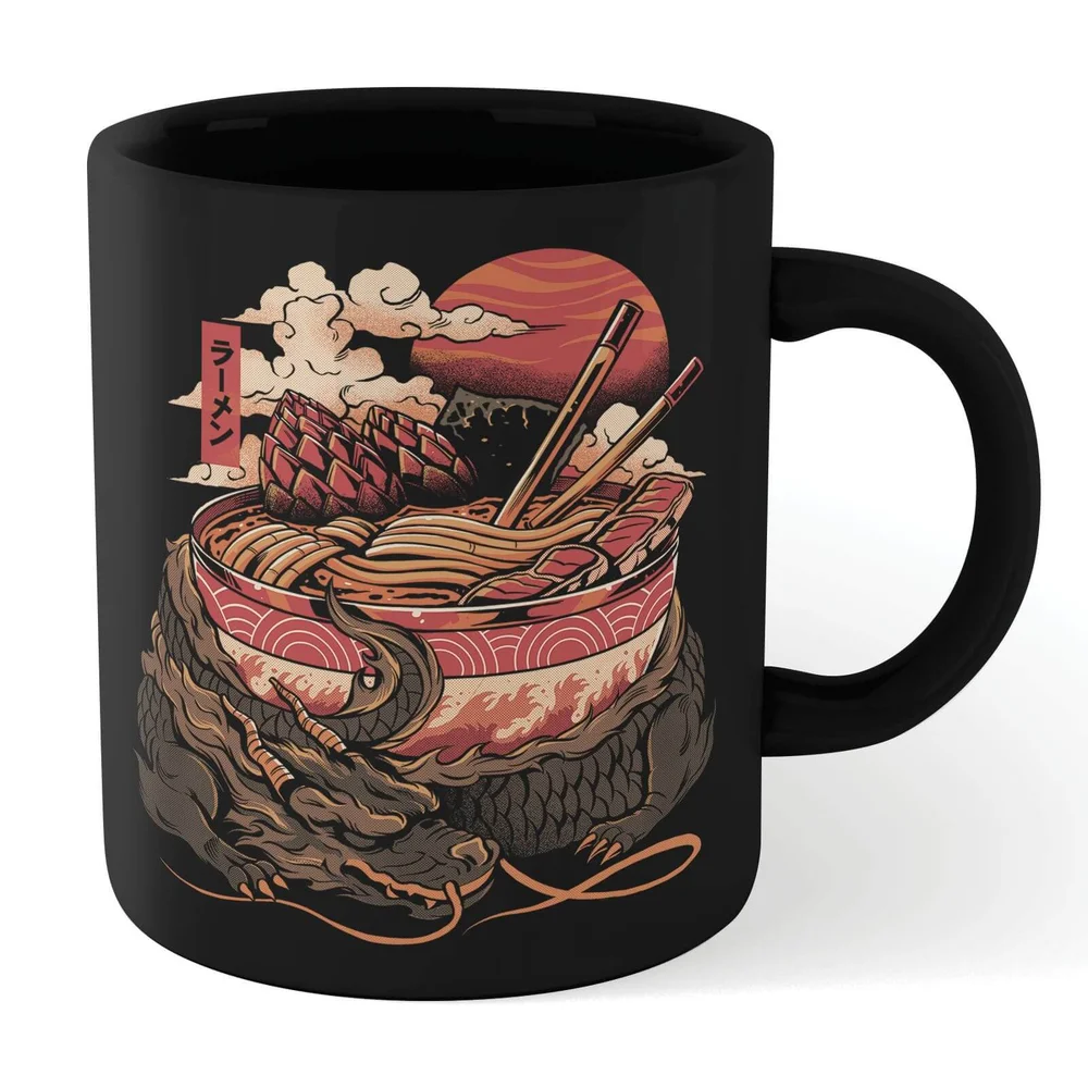 Ilustrata Dragon's Ramen Mug - Black Afbeelding 1