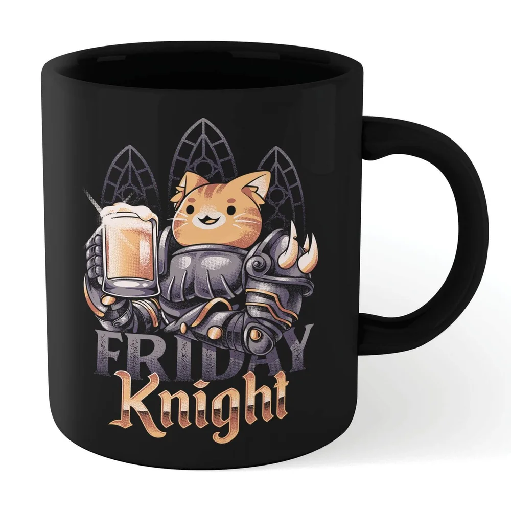 Ilustrata Friday Knight Mug - Black Afbeelding 1