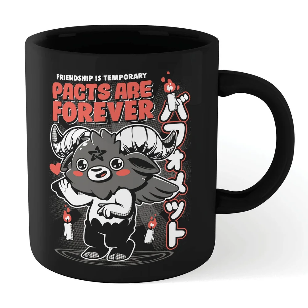 Ilustrata Pacts Are Forever Mug - Black Afbeelding 1