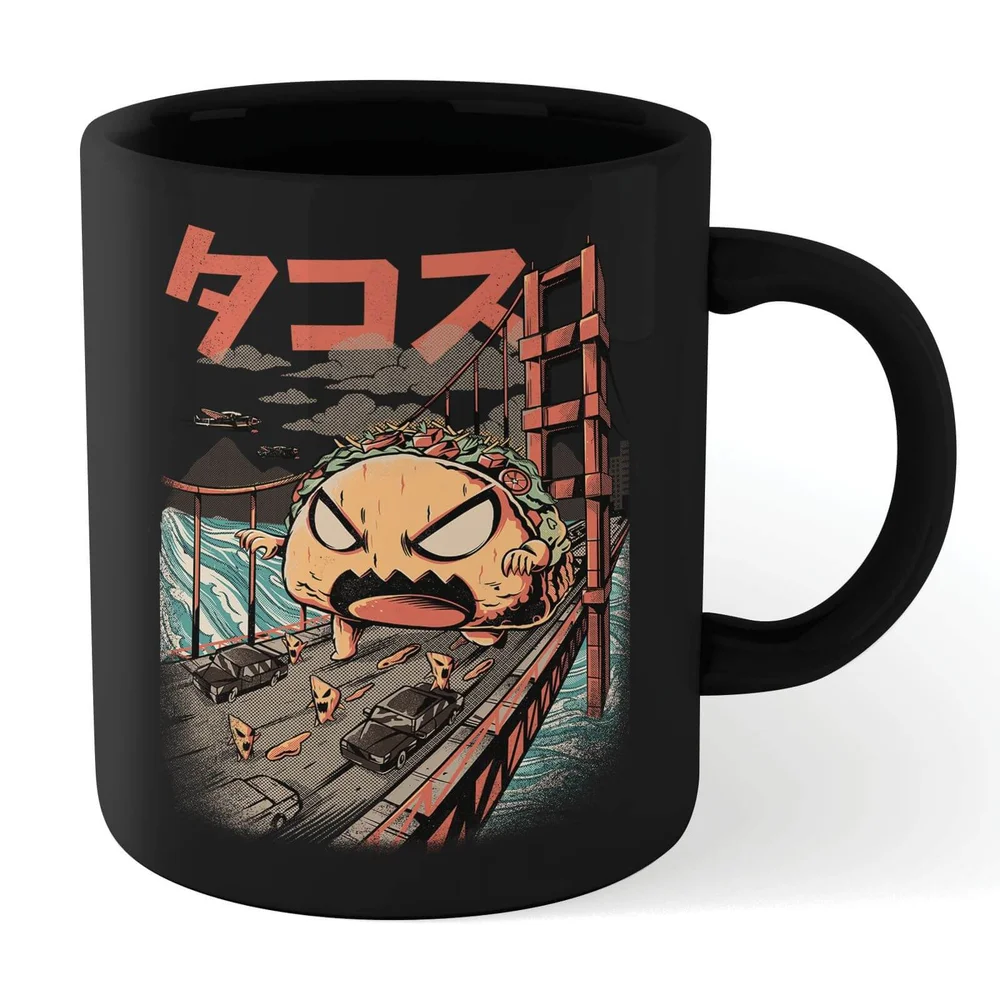 Ilustrata Takaiju Black Mug - Black Afbeelding 1
