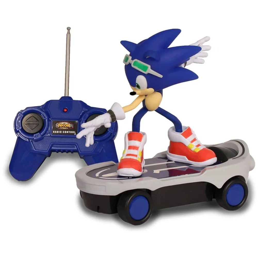 Sonic the Hedgehog Free Rider Remote Control Skateboard Afbeelding 1