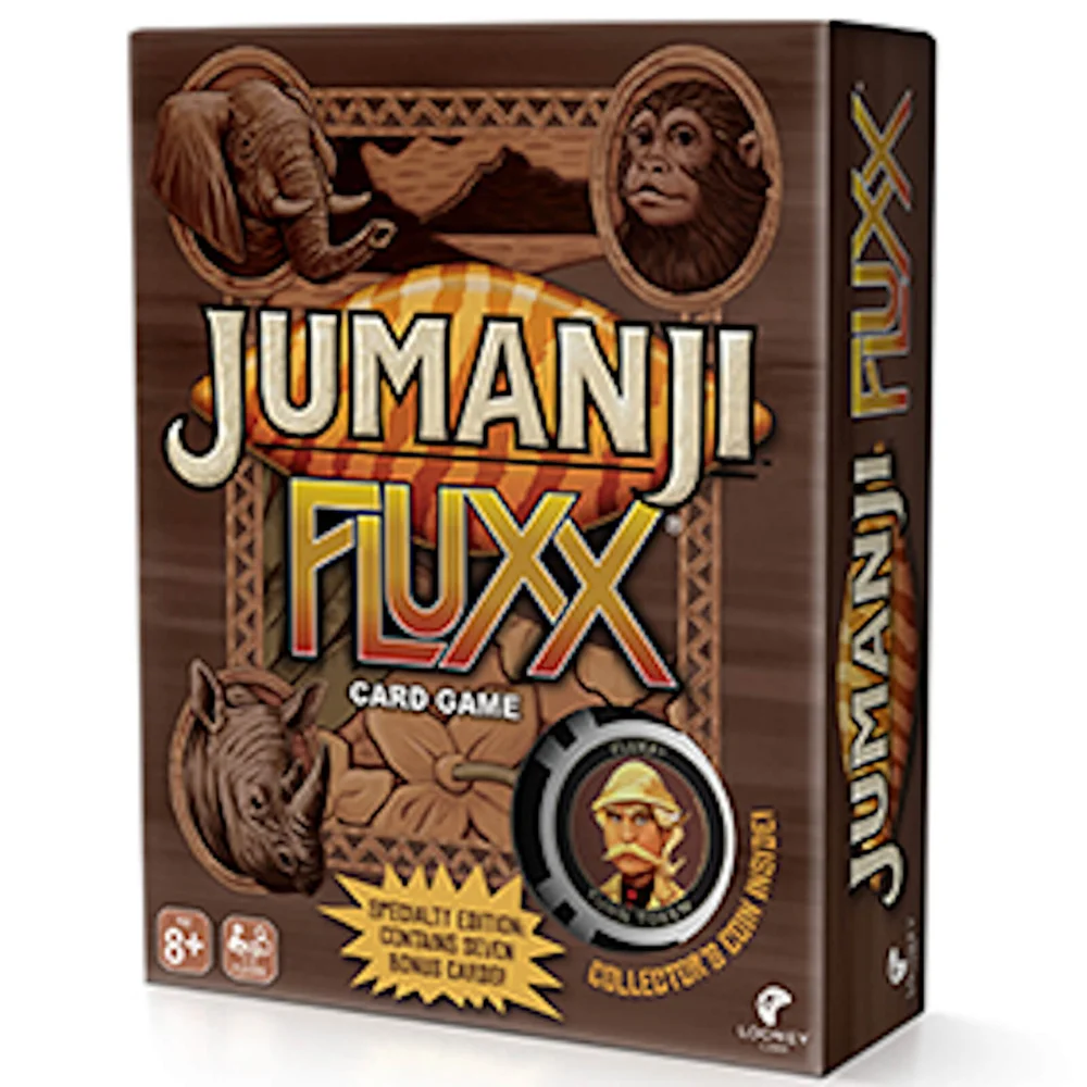 Jumanji Fluxx Bordspel Afbeelding 1
