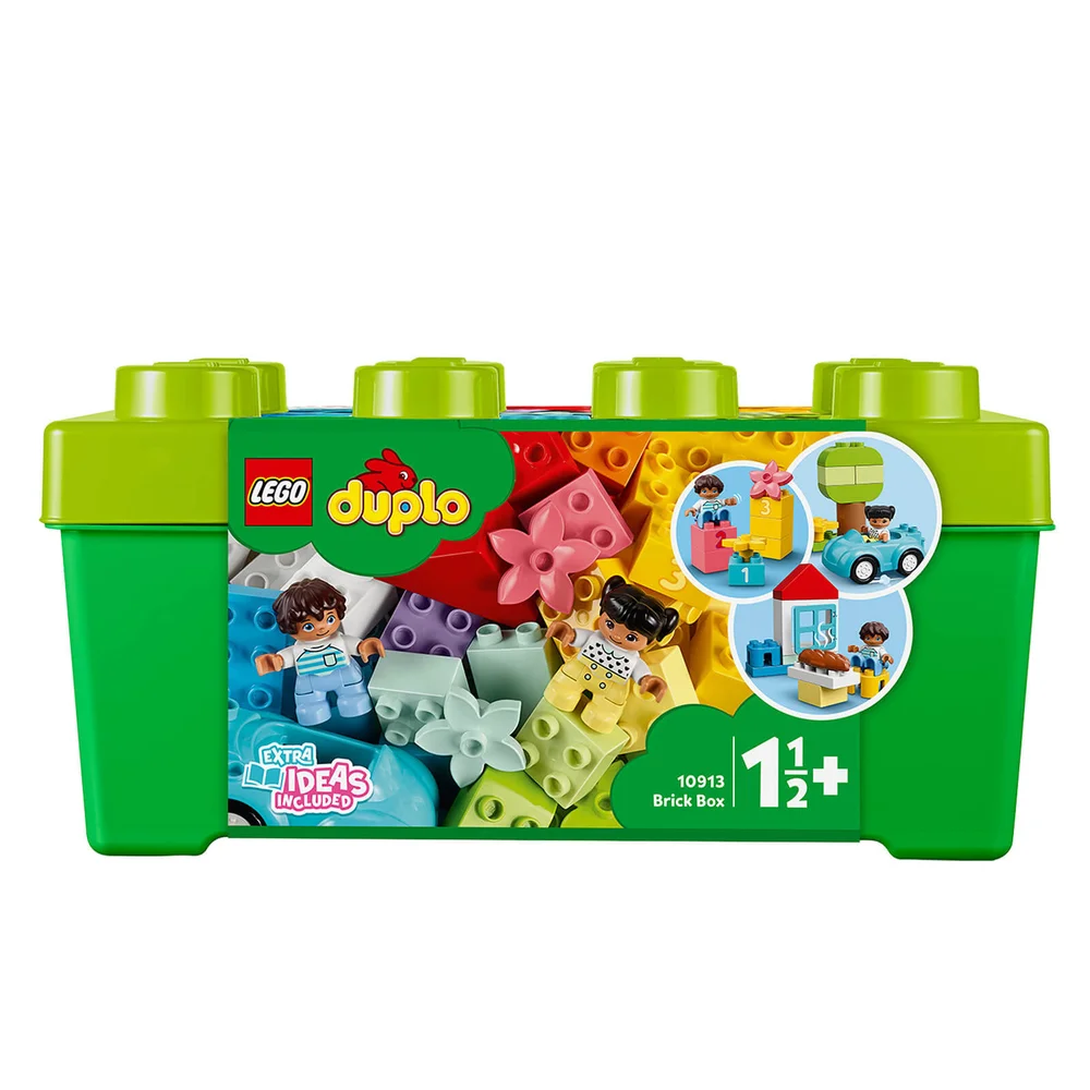 LEGO 10913 DUPLO Classic Opbergdoos, Motorische Ontwikkeling Baby, Educatief Speelgoed voor Peuters van 1,5+ Jaar Afbeelding 1