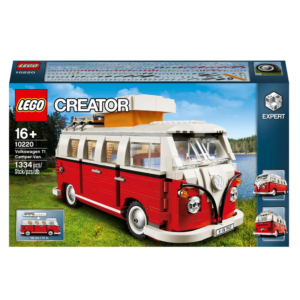 LEGO Creator Expert: Volkswagen T1 Camper Bestelwagen (10220) Afbeelding 1