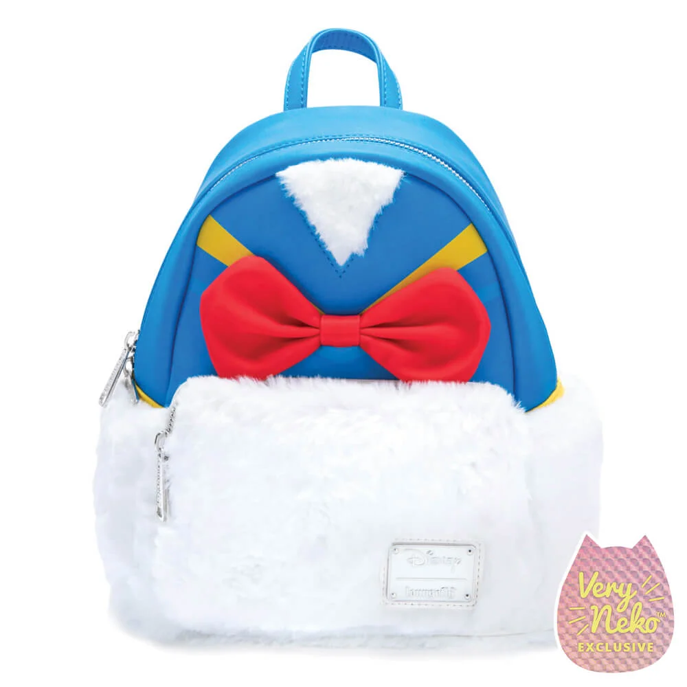 Loungefly Disney Donald Duck Figural Mini Backpack - VeryNeko Exclusive Afbeelding 1