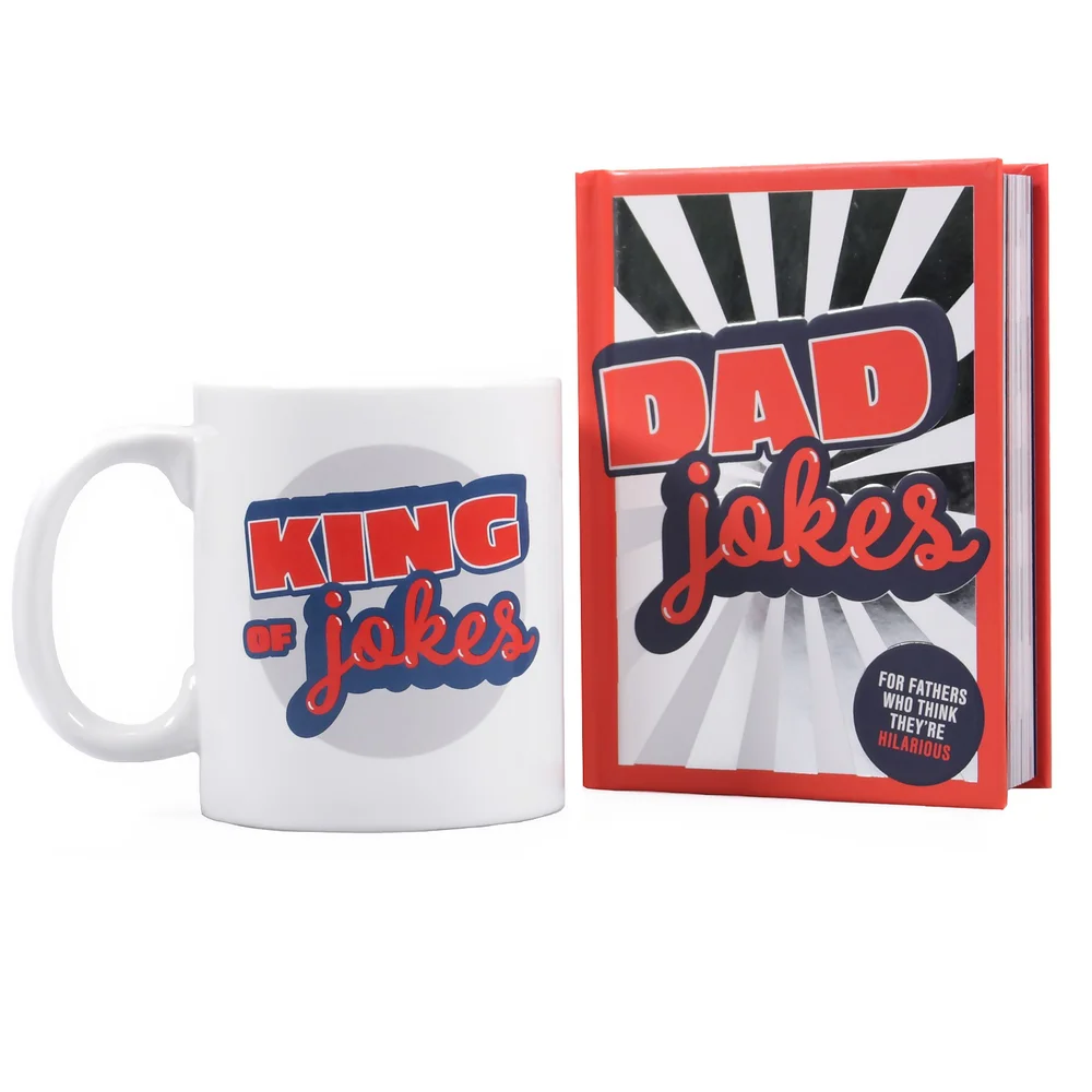 Dad Jokes Book and Mug Set Afbeelding 1