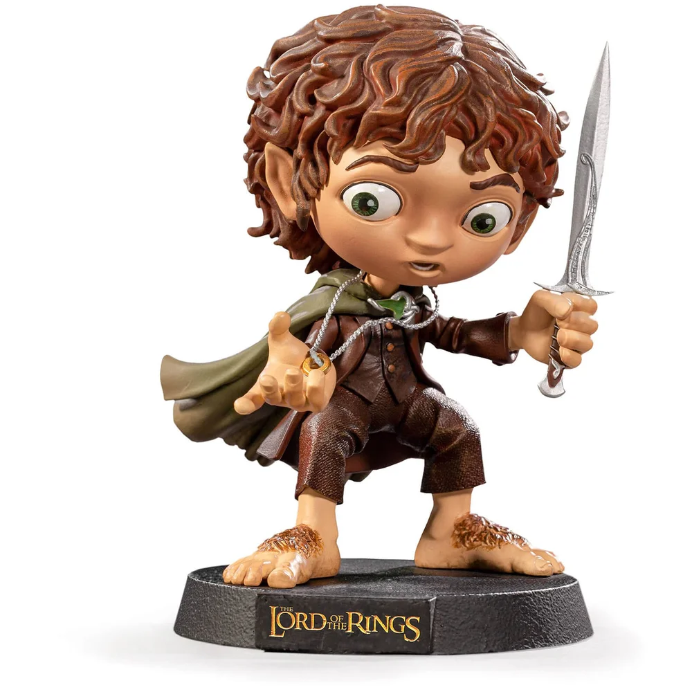 Iron Studios Lord of the Rings Mini Co. PVC Figuur Frodo 11 cm Afbeelding 1