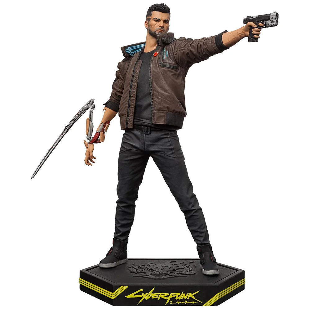 Dark Horse Cyberpunk 2077 PVC Beeldje Man V 24 cm Afbeelding 1