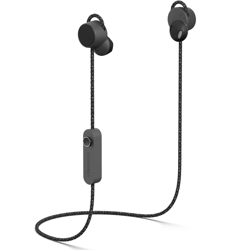 Urbanears Jakan In-Ear Bluetooth Headphones - Charcoal Black Afbeelding 1