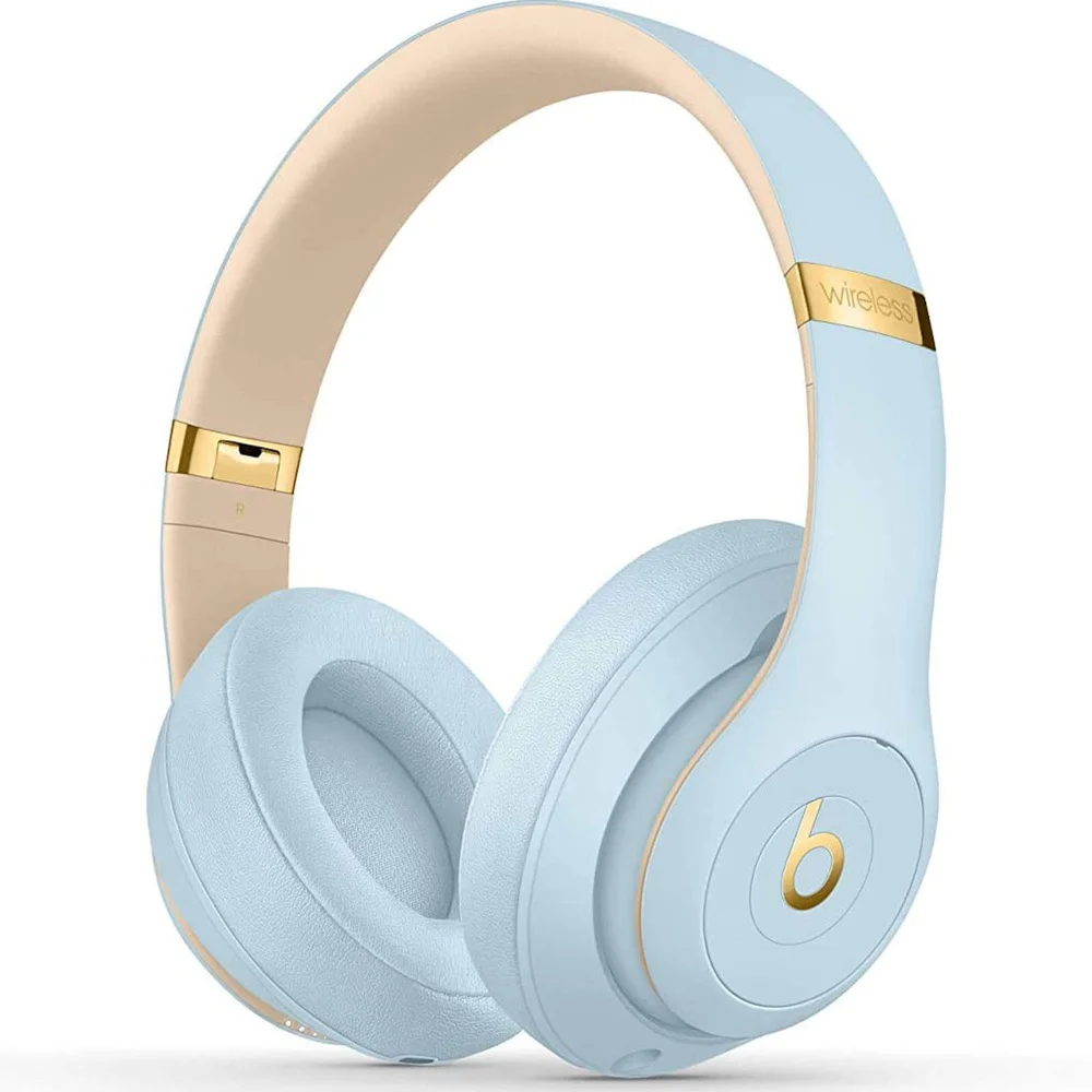 Beats By Dr. Dre Studio3 Bluetooth Wireless On-Ear Headphones - Crystal Blue Afbeelding 1