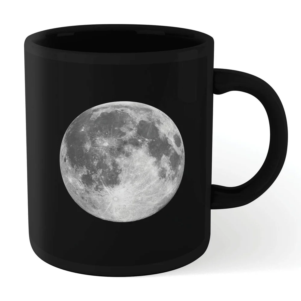 The Motivated Type Full Moon Mug - Black Afbeelding 1