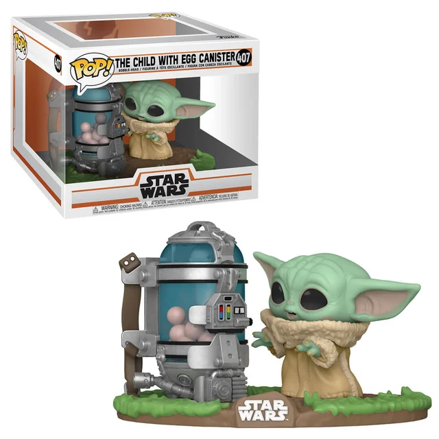 Star Wars The Mandalorian Deluxe Kind & Bus Pop! Deluxe