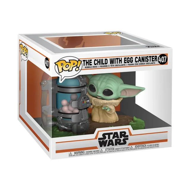 Star Wars The Mandalorian Deluxe Kind & Bus Pop! Deluxe