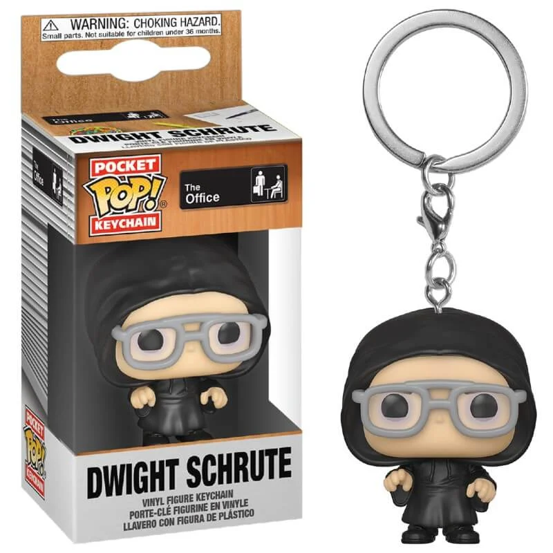 The Office Dwight als Dark Lord Funko Pop! Sleutelhanger Afbeelding 1