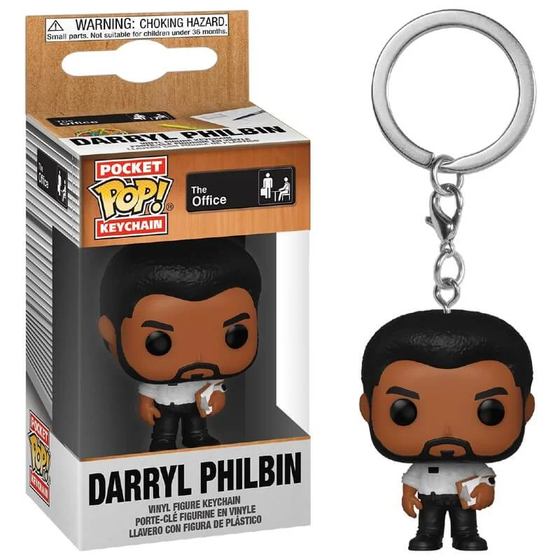 The Office Darryl Funko Pop! Sleutelhanger Afbeelding 1