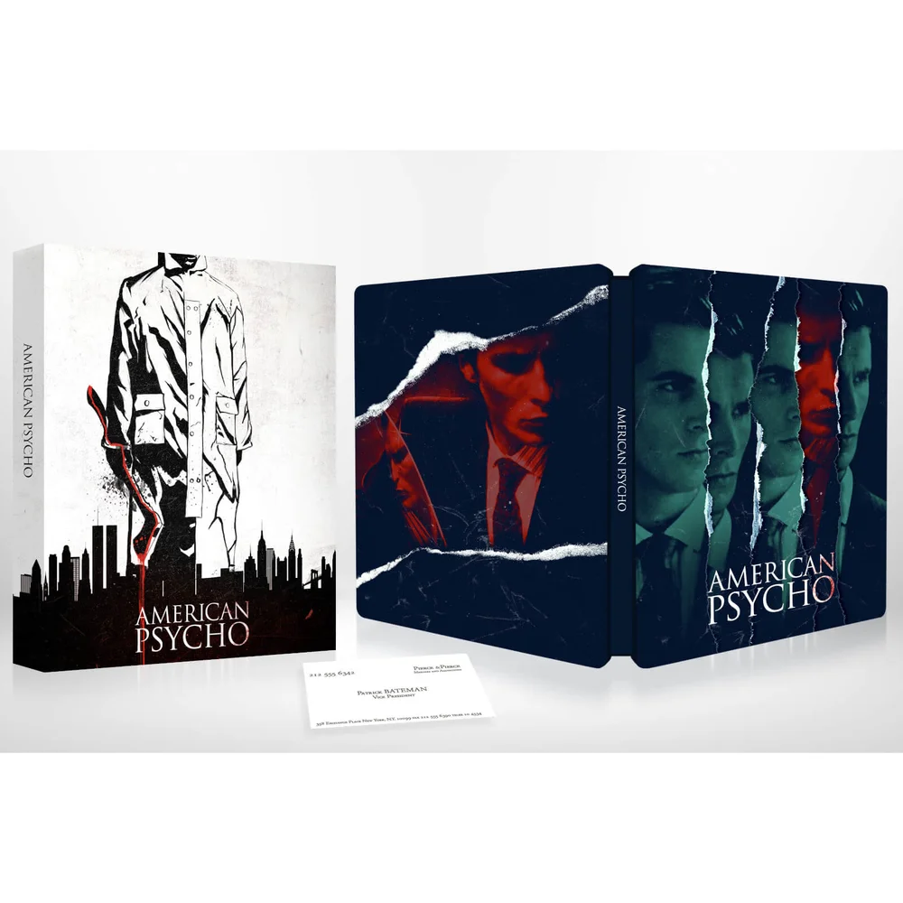 American Psycho - Zavvi Exclusive 4K Ultra HD Steelbook (Includes 2D Blu-ray) Afbeelding 1
