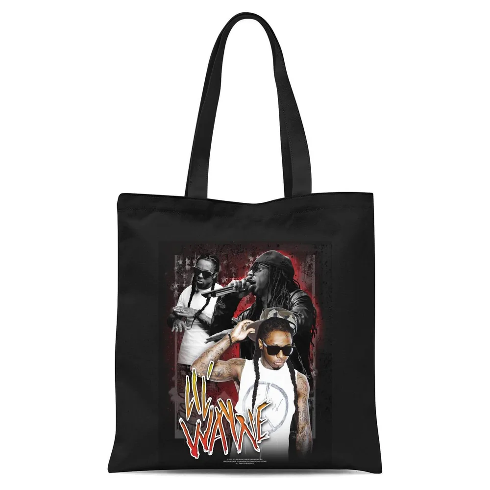 Lil Wayne Tote Bag - Zwart Afbeelding 1
