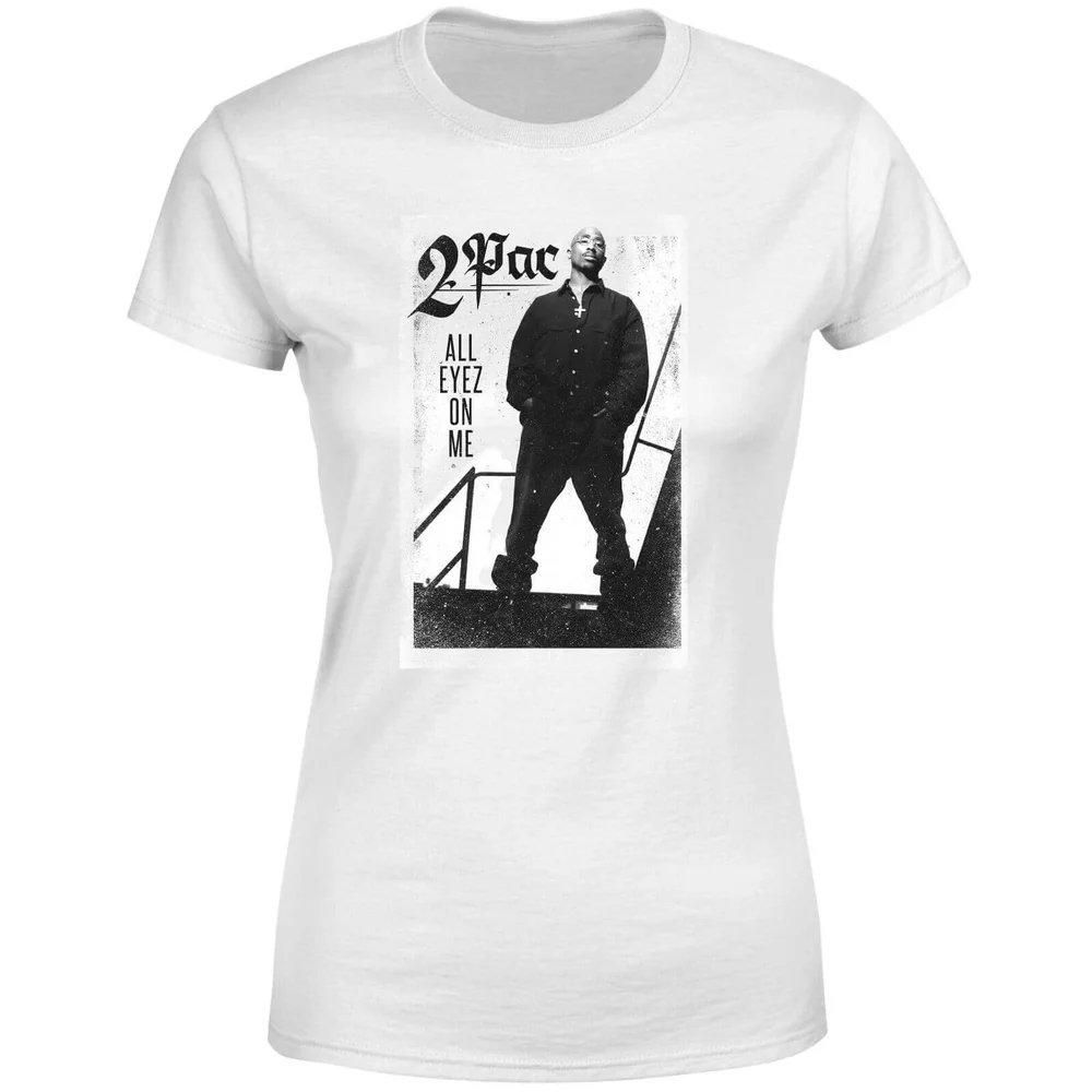 All Eyez On Me Women's T-Shirt - Wit - 3XL Afbeelding 1