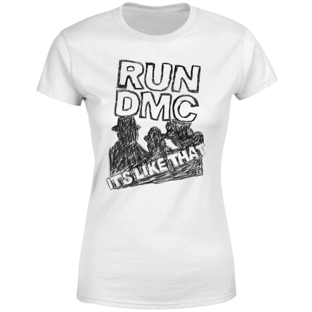 Run DMC It's Like That Women's T-Shirt - Wit - 3XL Afbeelding 1