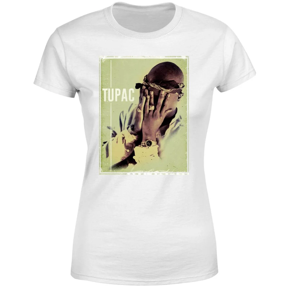 Tupac Women's T-Shirt - Wit - 3XL Afbeelding 1