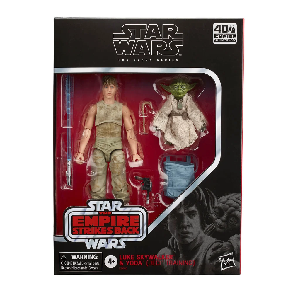 Hasbro Black Series Star Wars Luke and Yoda Deluxe 2-Pack Action Figure Afbeelding 1