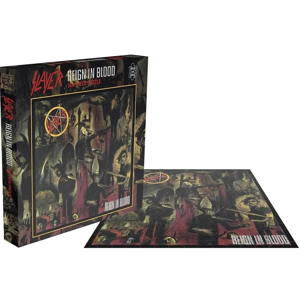 Slayer Reign in Blood (500 stukjes legpuzzel) Afbeelding 1