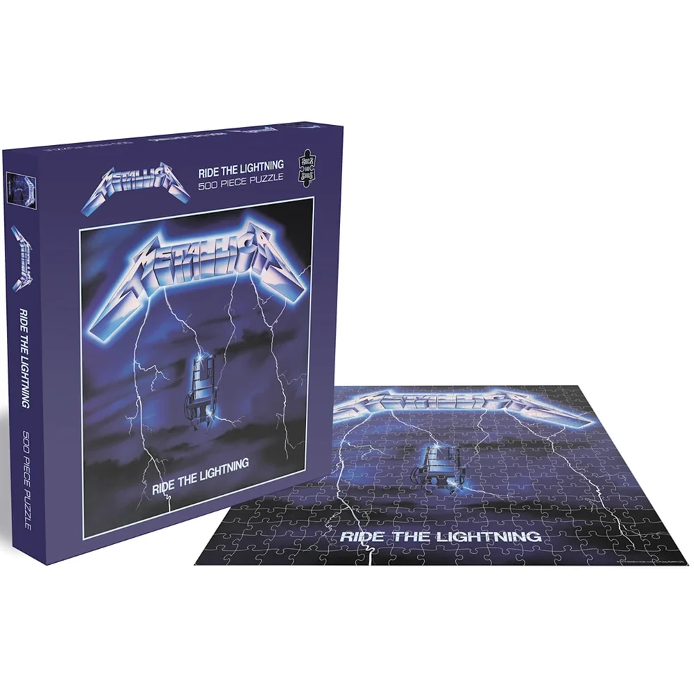 Metallica Ride the Lightning (500 stukjes legpuzzel) Afbeelding 1