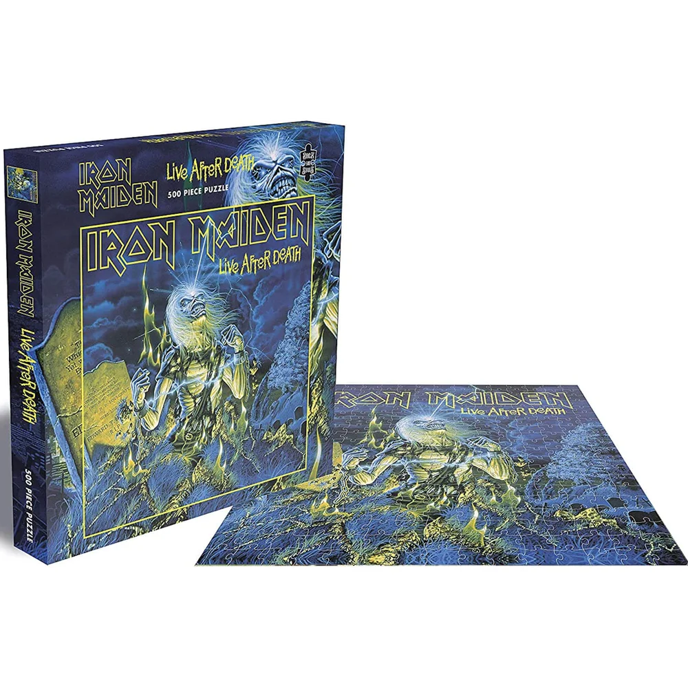 Iron Maiden Live After Death (500 stukjes legpuzzel) Afbeelding 1