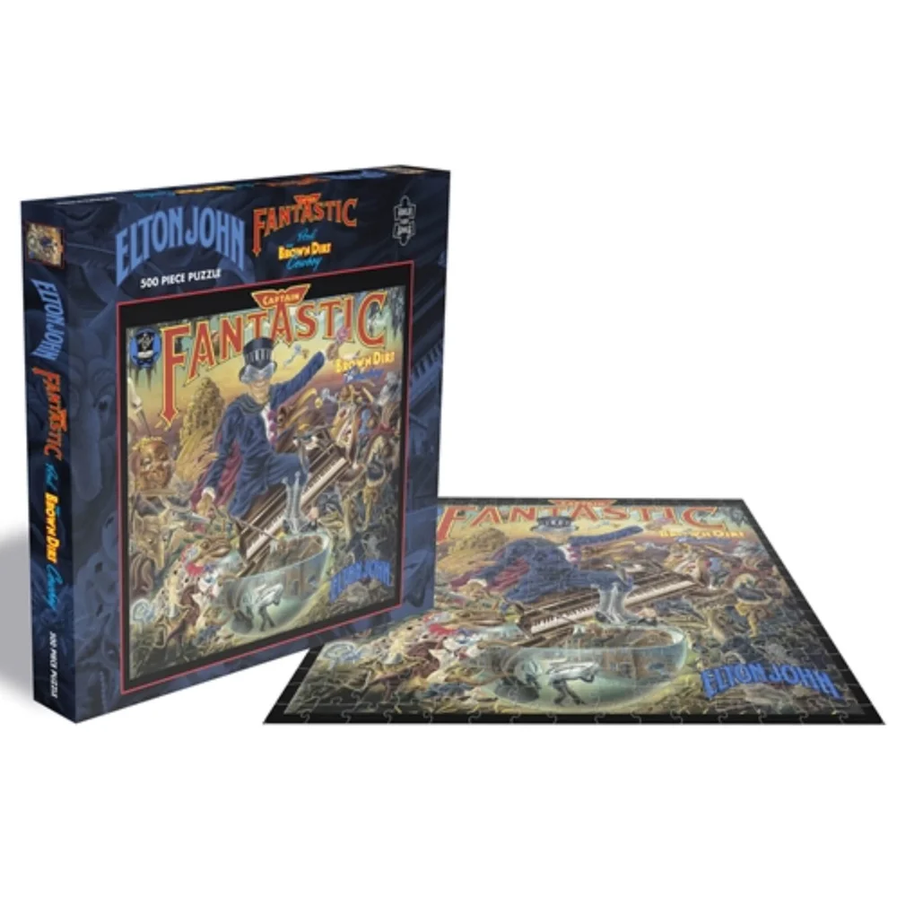 Elton John Captain Fantastic and the Brown Dirt Cowboy (500 stukjes legpuzzel) Afbeelding 1