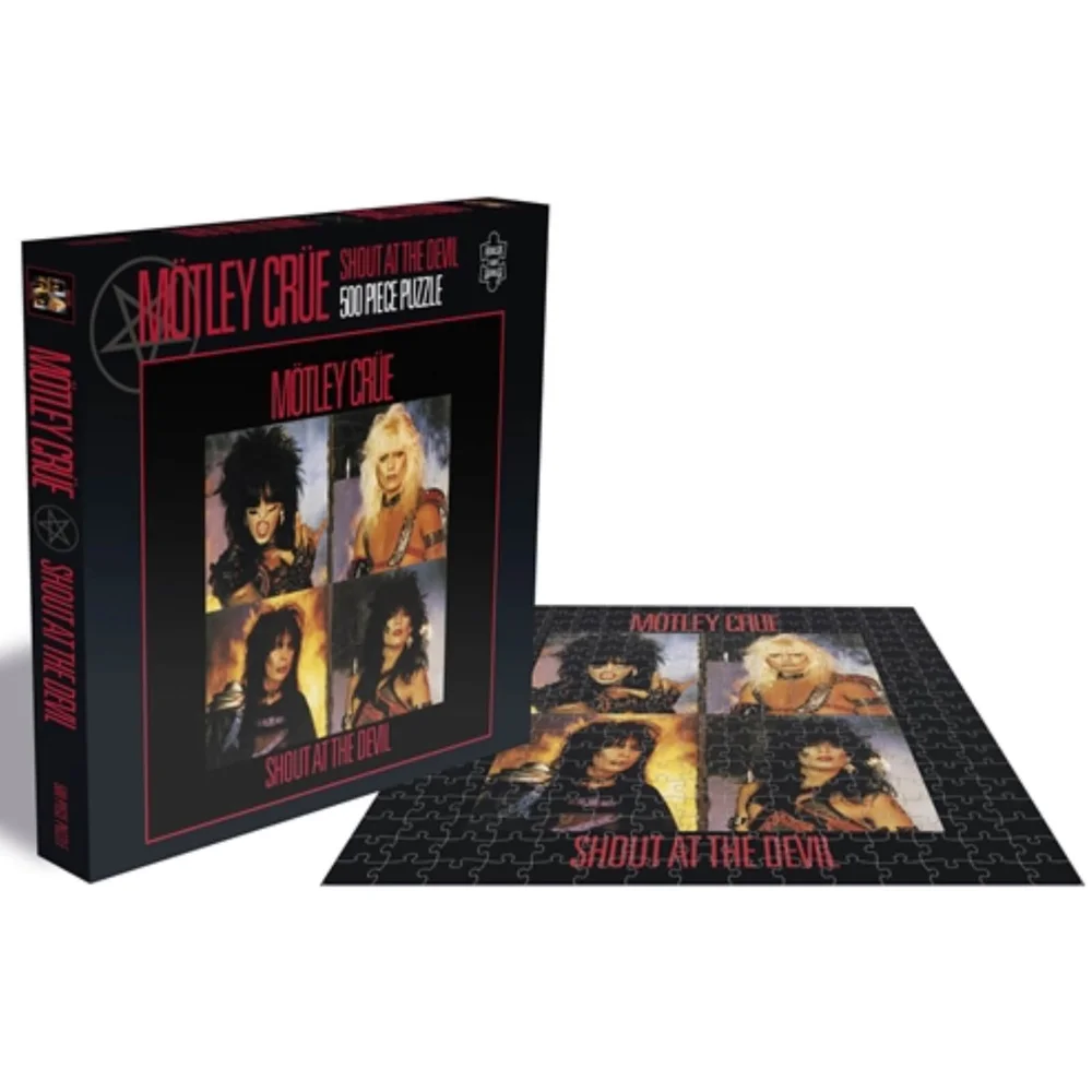 Motley Crue Shout at the Devil (500 stukjes legpuzzel) Afbeelding 1