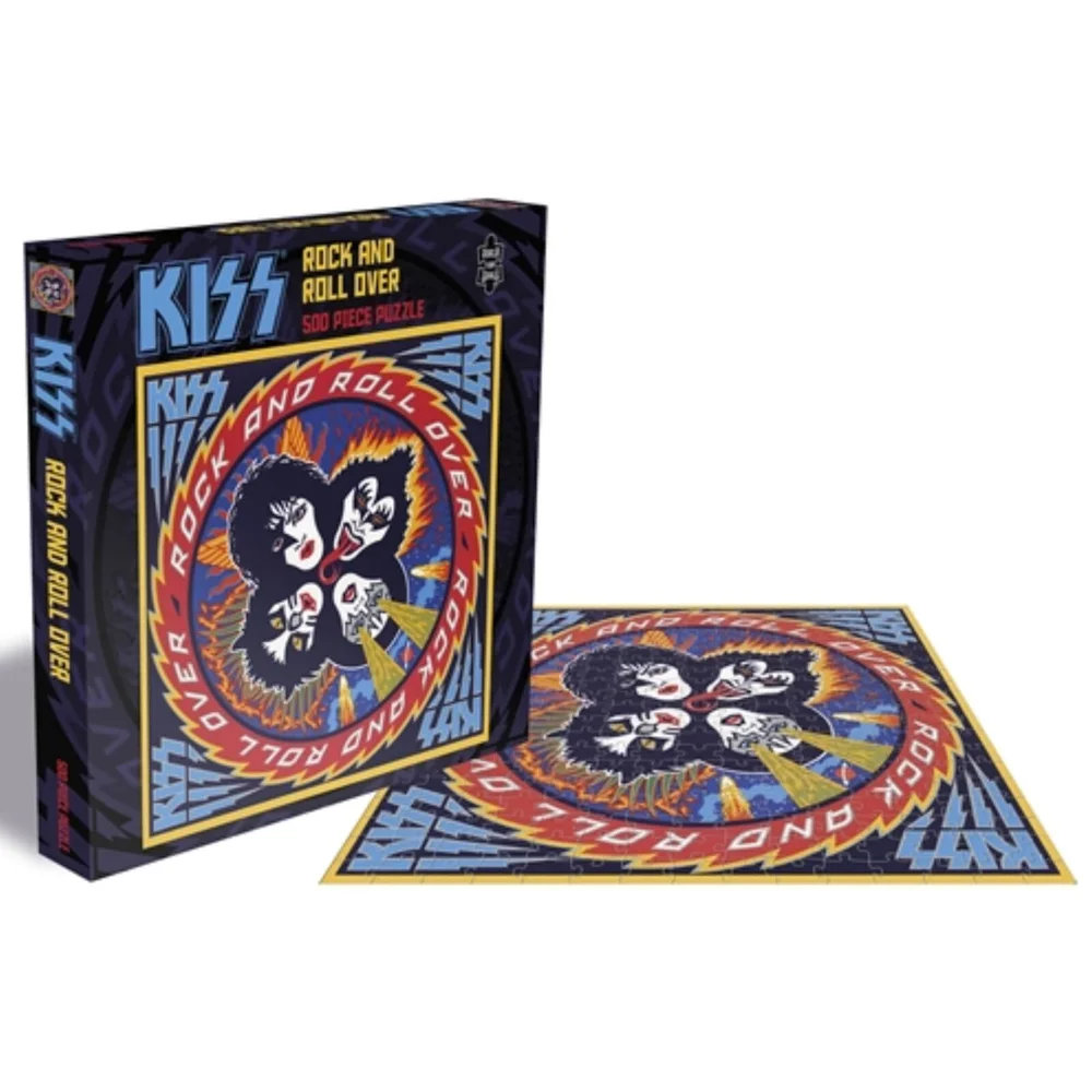 Kiss Rock and Roll Over (500 stukjes legpuzzel) Afbeelding 1