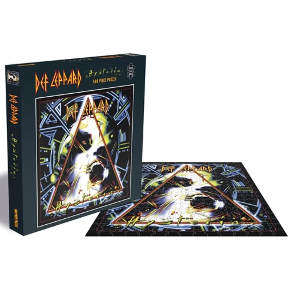 Def Leppard Hysteria (500 stukjes legpuzzel) Afbeelding 1