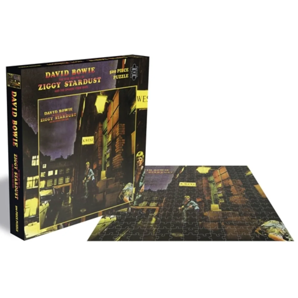 David Bowie The Rise and Fall of Ziggy Stardust and the Spiders from Mars (500 stukjes legpuzzel) Afbeelding 1