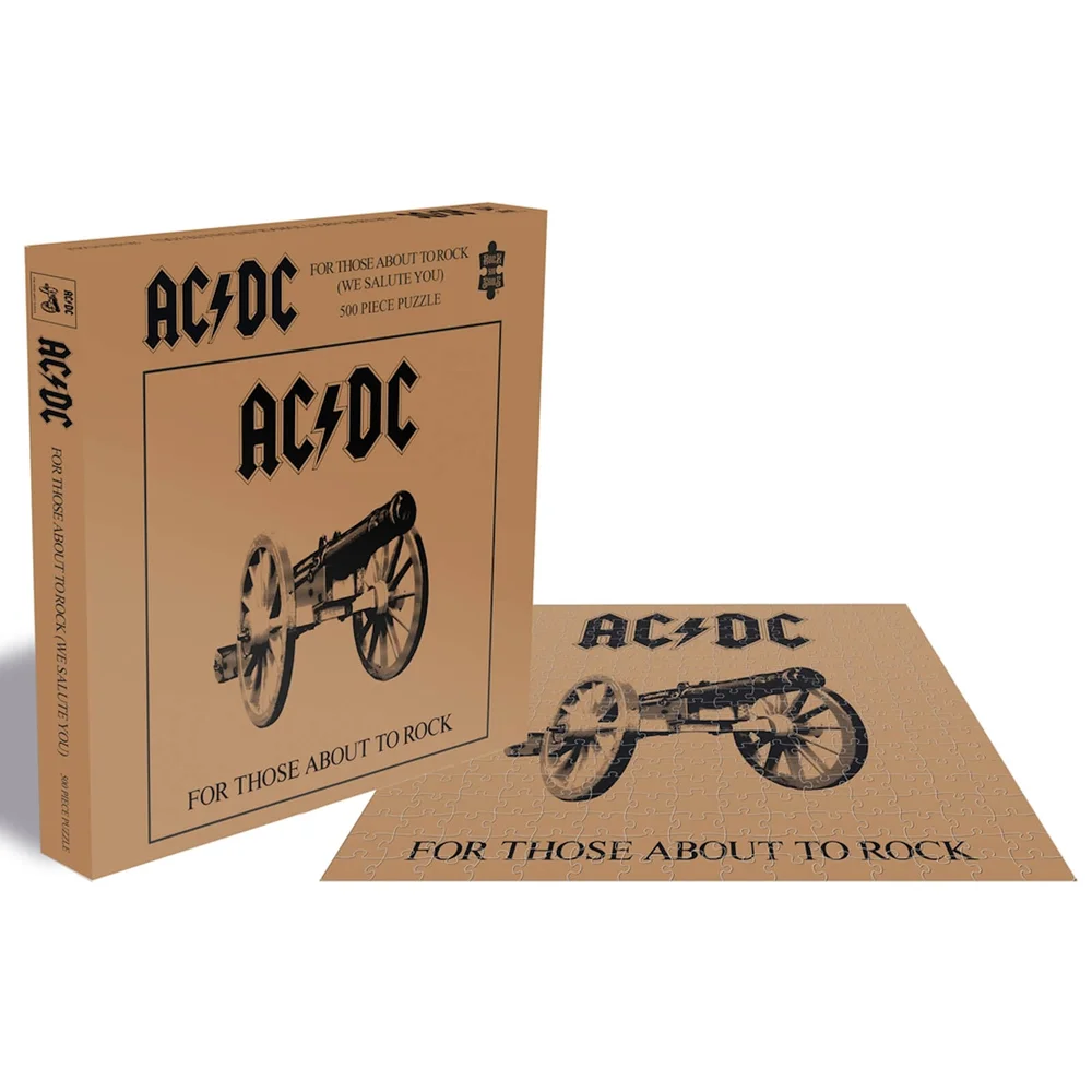 AC/DC For Those About to Rock (500 stukjes legpuzzel) Afbeelding 1
