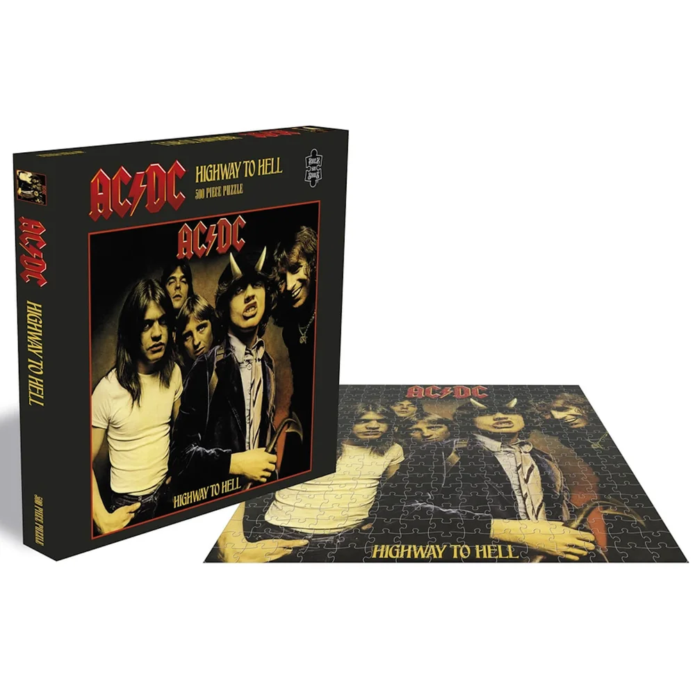 AC/DC Highway to Hell (500 stukjes legpuzzel) Afbeelding 1