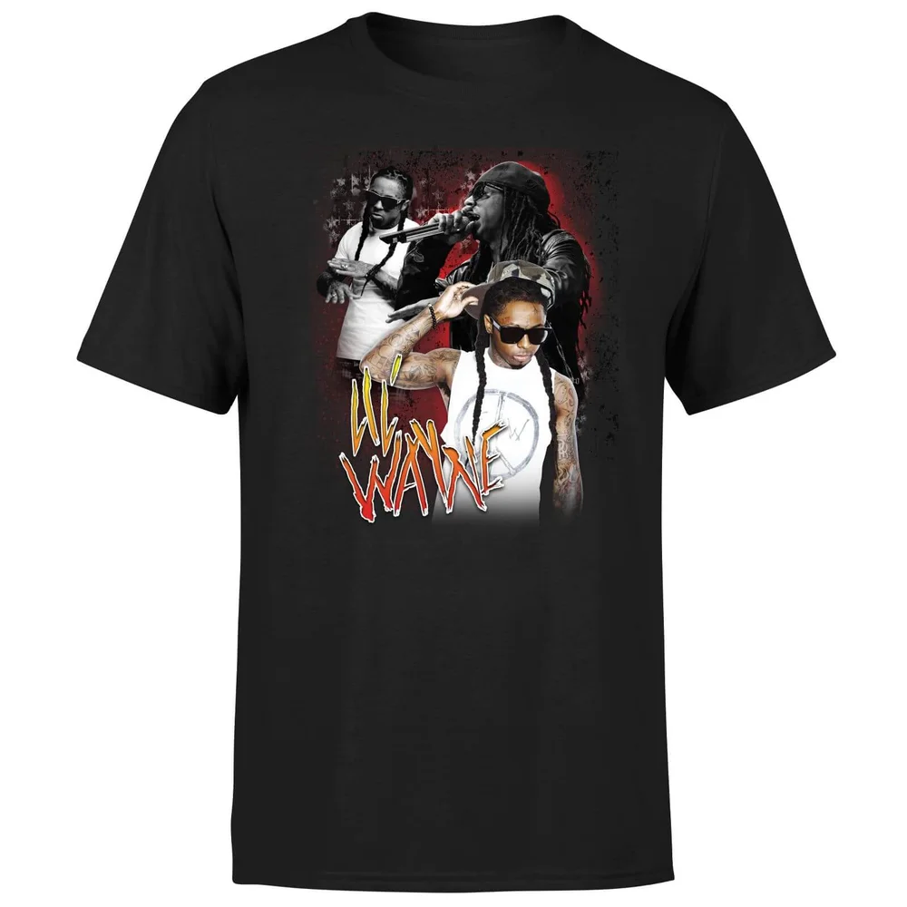Lil WayneUnisex T-Shirt - Zwart - 3XL Afbeelding 1