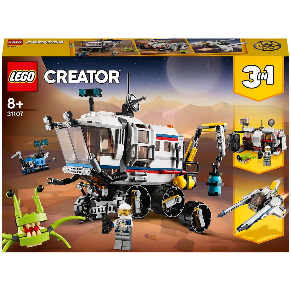 LEGO Creator: 3in1 Ruimterover Explorer Bouwset (31107) Afbeelding 1