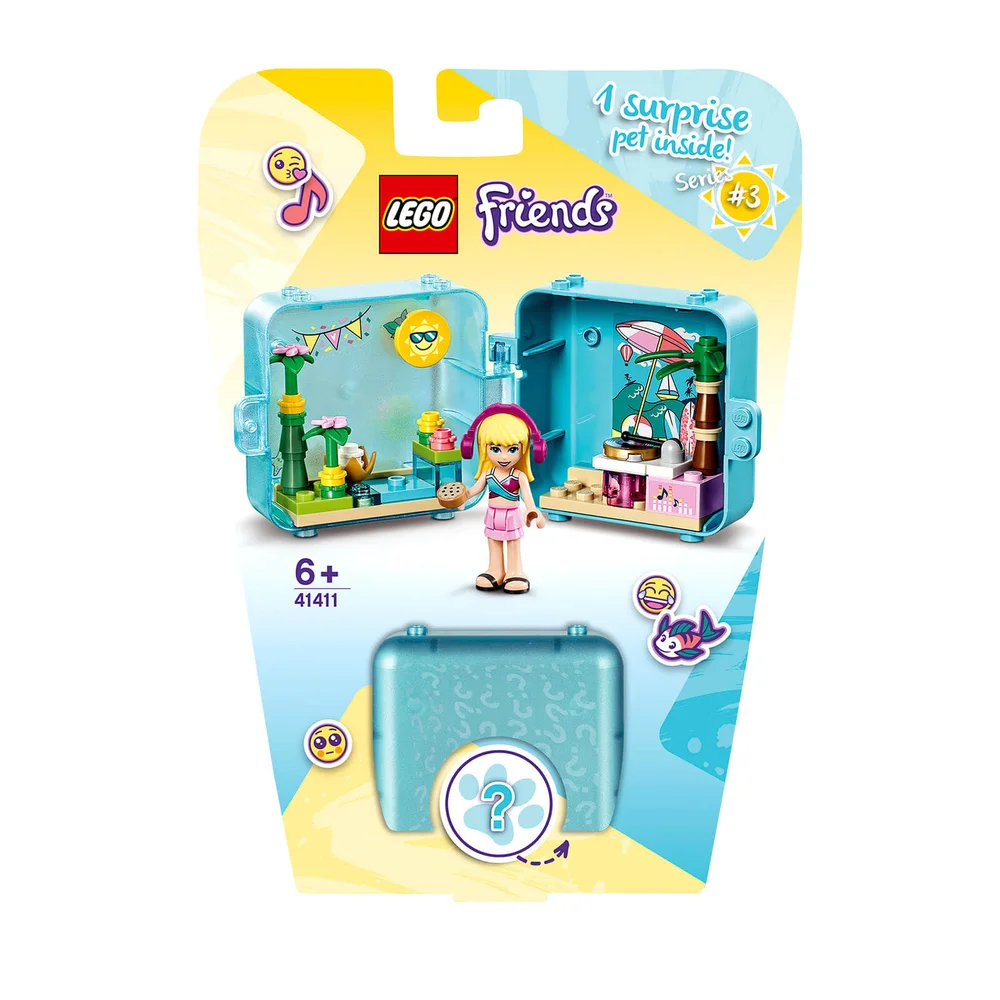 LEGO Vrienden: Stephanie's Zomer Speel Kubus (41411) Afbeelding 1