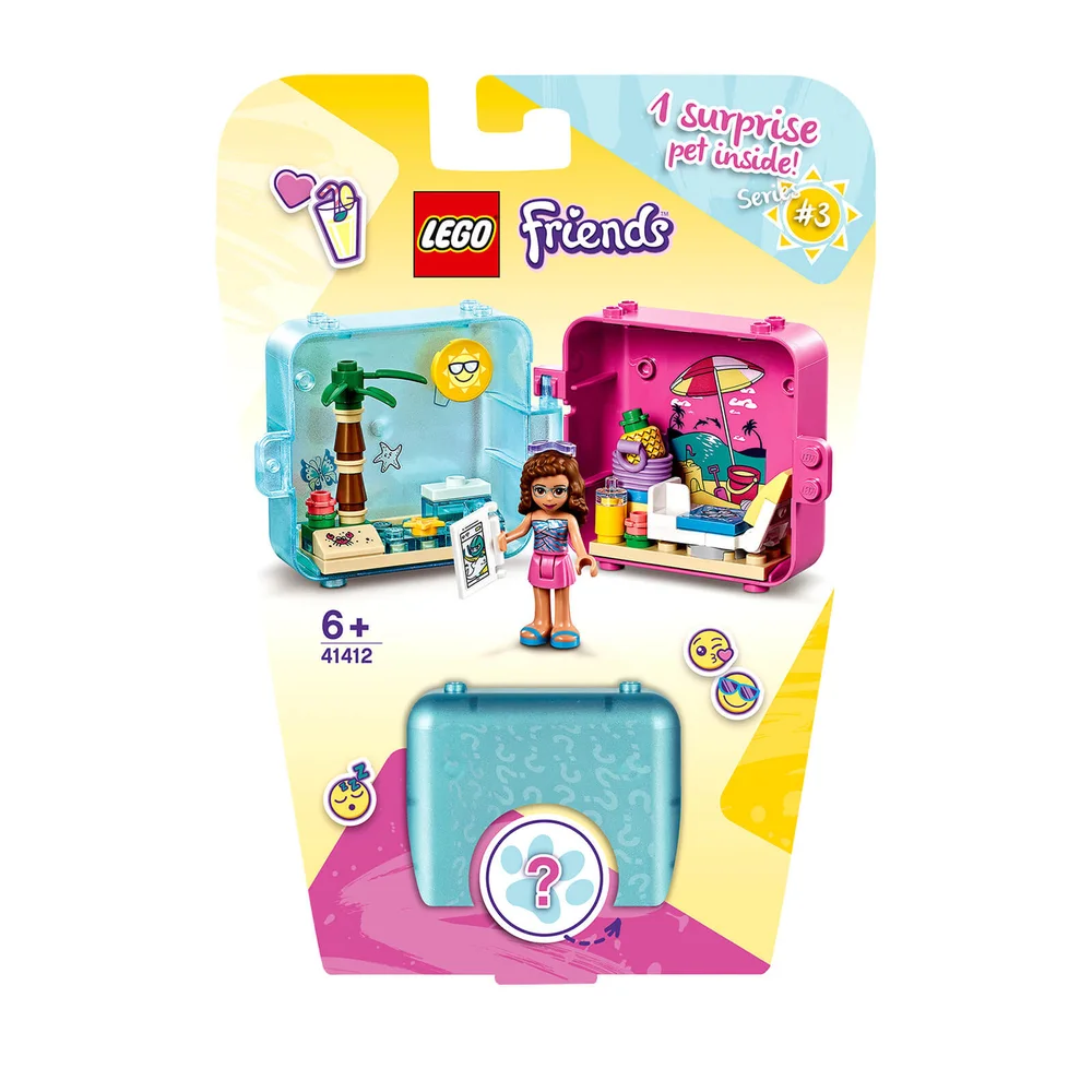 LEGO Vrienden: Olivia's Zomer Speel Kubus (41412) Afbeelding 1