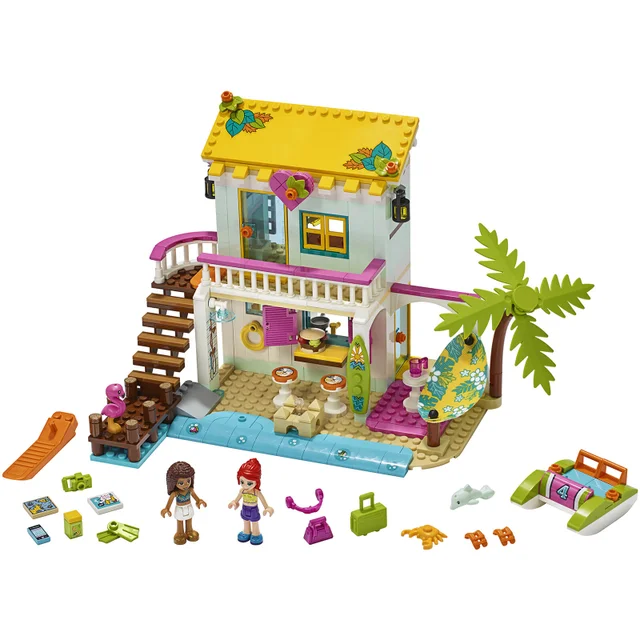 LEGO Vrienden: Strandhuis Mini Poppenhuis Speelset (41428)
