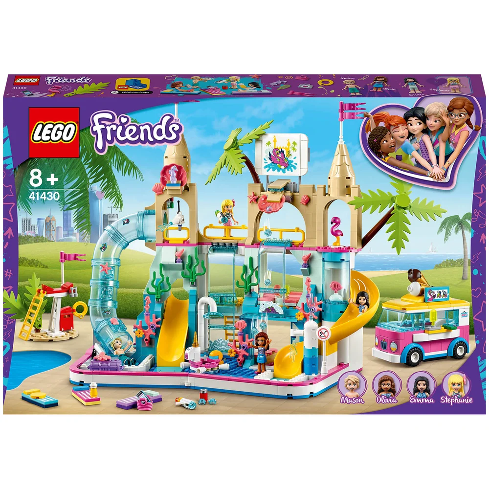 LEGO Vrienden: Summer Fun Water Park Resort Speelset (41430) Afbeelding 1