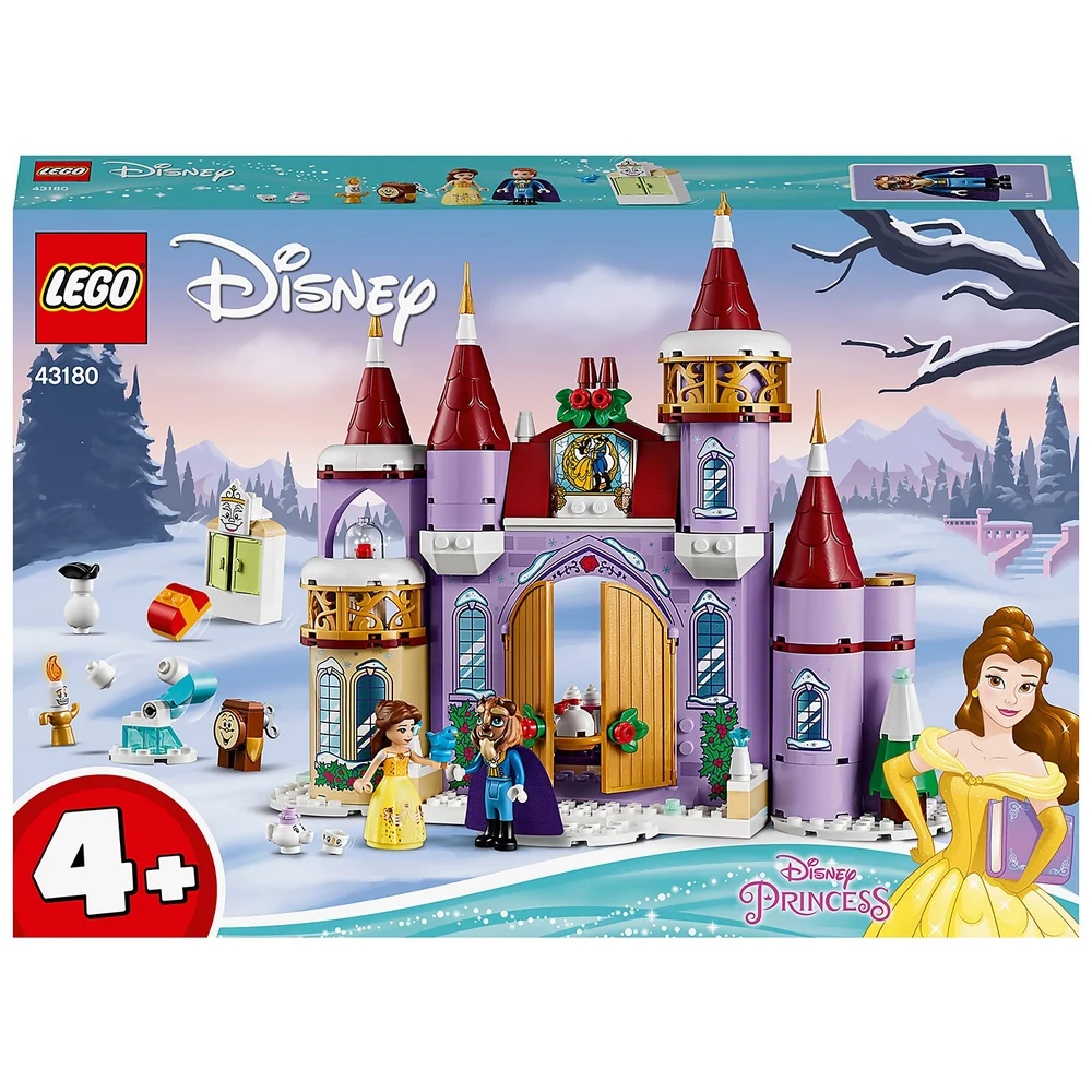 LEGO Disney Prinses: Belle's kasteel Winter Celebration (43180) Afbeelding 1