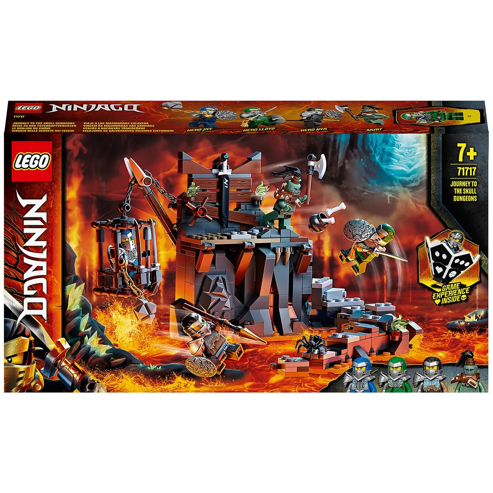 LEGO NINJAGO: Journey to the Skull Dungeons Game Set (71717) Afbeelding 1