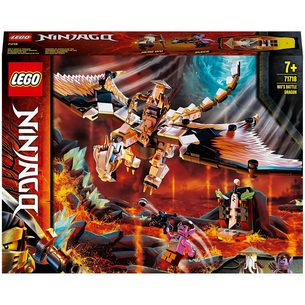 LEGO NINJAGO: Wu's strijd draak speelgoed (71718) Afbeelding 1