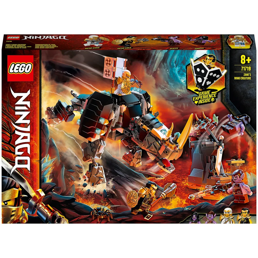 LEGO NINJAGO: Zane's Mino Creature Bordspel 2in1 Set (71719) Afbeelding 1