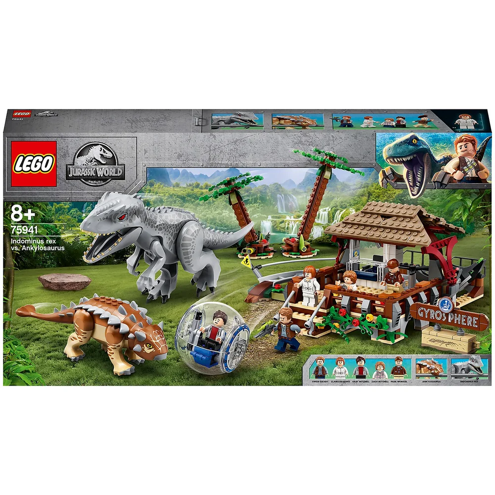 LEGO Jurassic World: Indominus Rex vs. Ankylosaurus Set (75941) Afbeelding 1