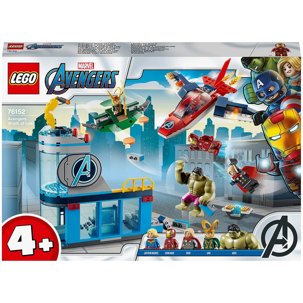 LEGO Marvel 4+ Avengers Wrath of Loki Set (76152) Afbeelding 1