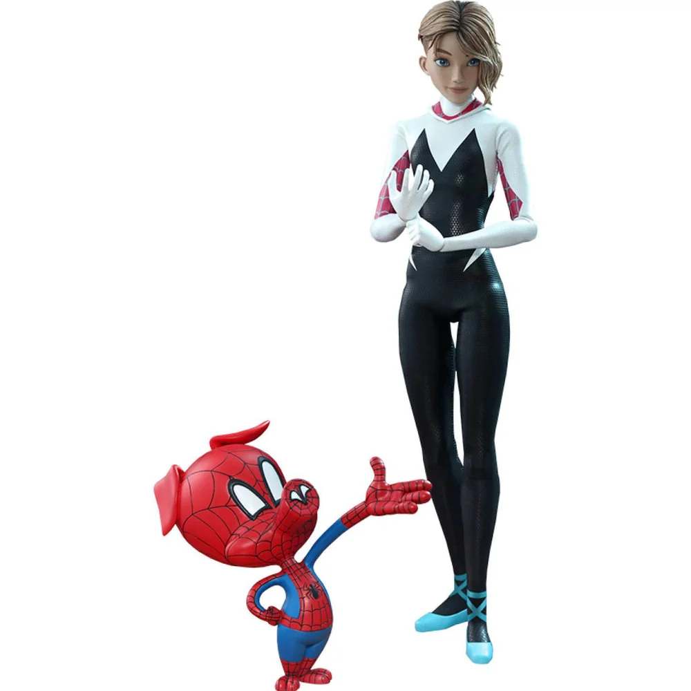 Hot Toys Spider-Man: Into the Spider-Verse Movie Masterpiece Actiefiguur 1/6 Spider-Gwen 27 cm Afbeelding 1