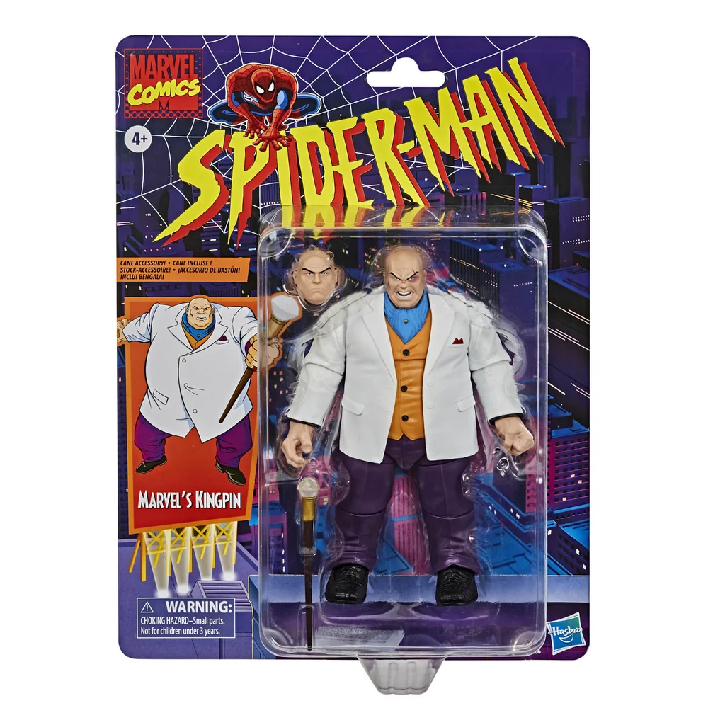 Hasbro Marvel Legends 6-inch Marvel’s Spider-Man Kingpin Vintage Collection Action Figure Afbeelding 1